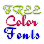 color fonts #5 android application logo